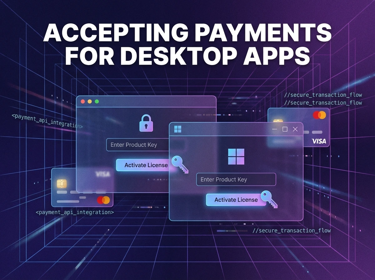 How to Accept Payments for a Desktop App (macOS and Windows)