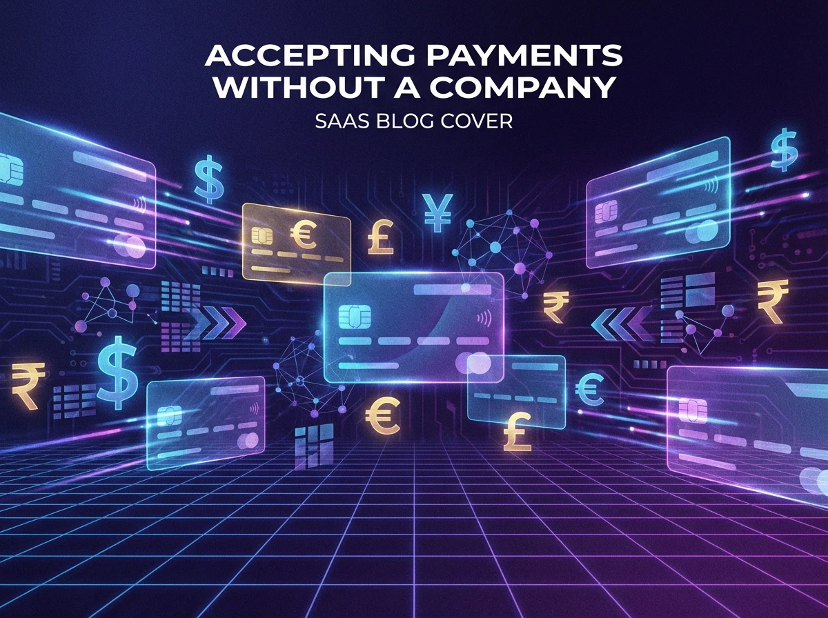 How to Accept Payments Without a Registered Company