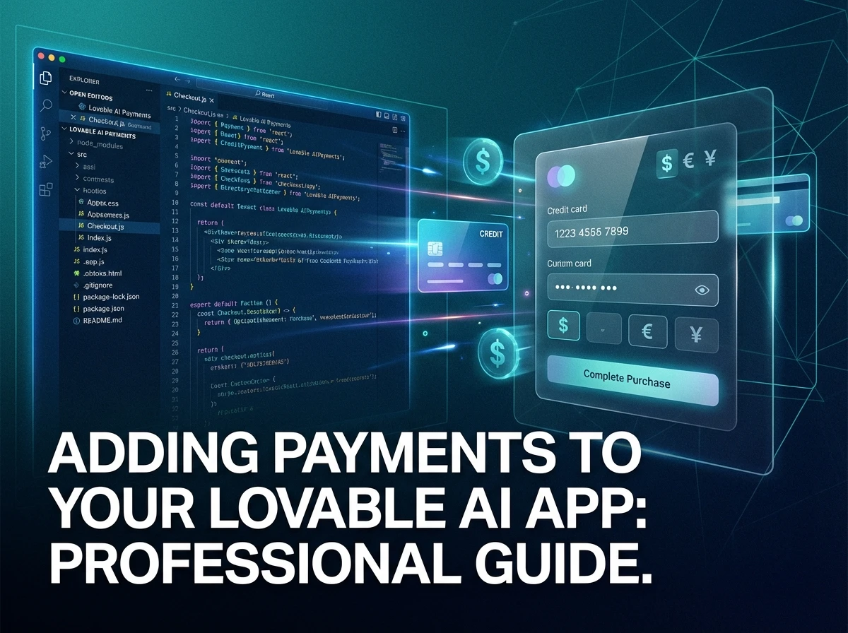 How to Add Payments to Your Lovable App in 5 Minutes