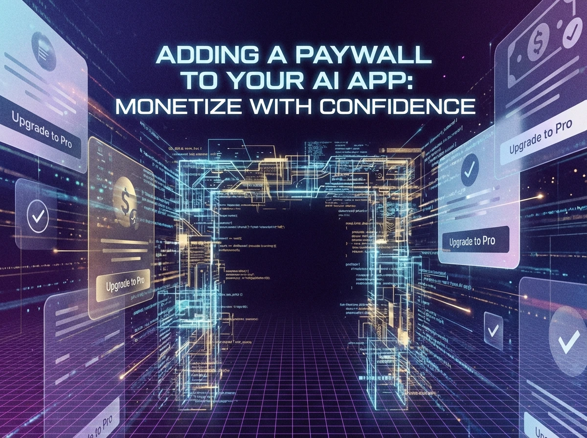 How to Add a Paywall to Your AI-Generated App