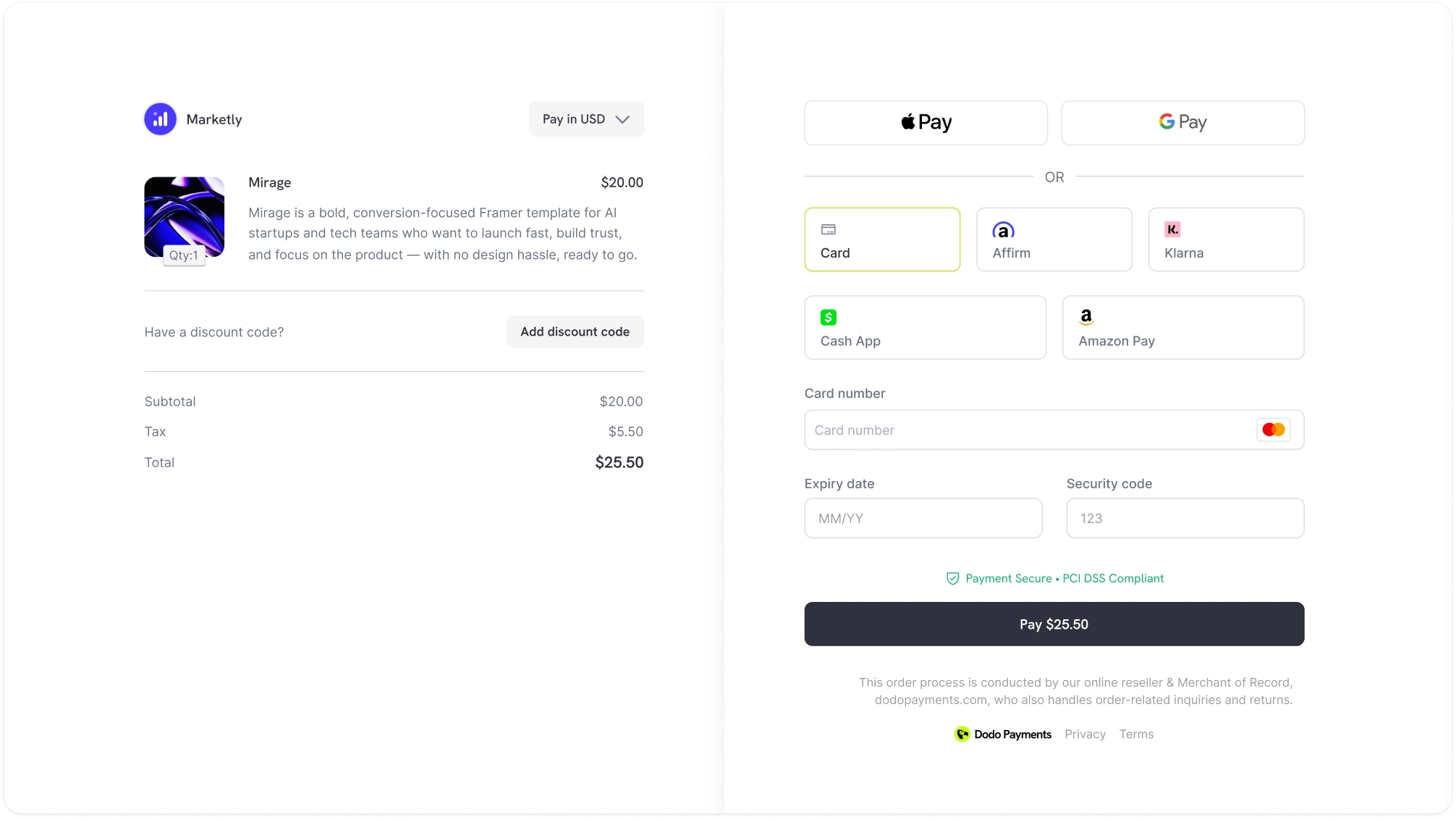 Launch a Checkout in Minutes, No Code Required