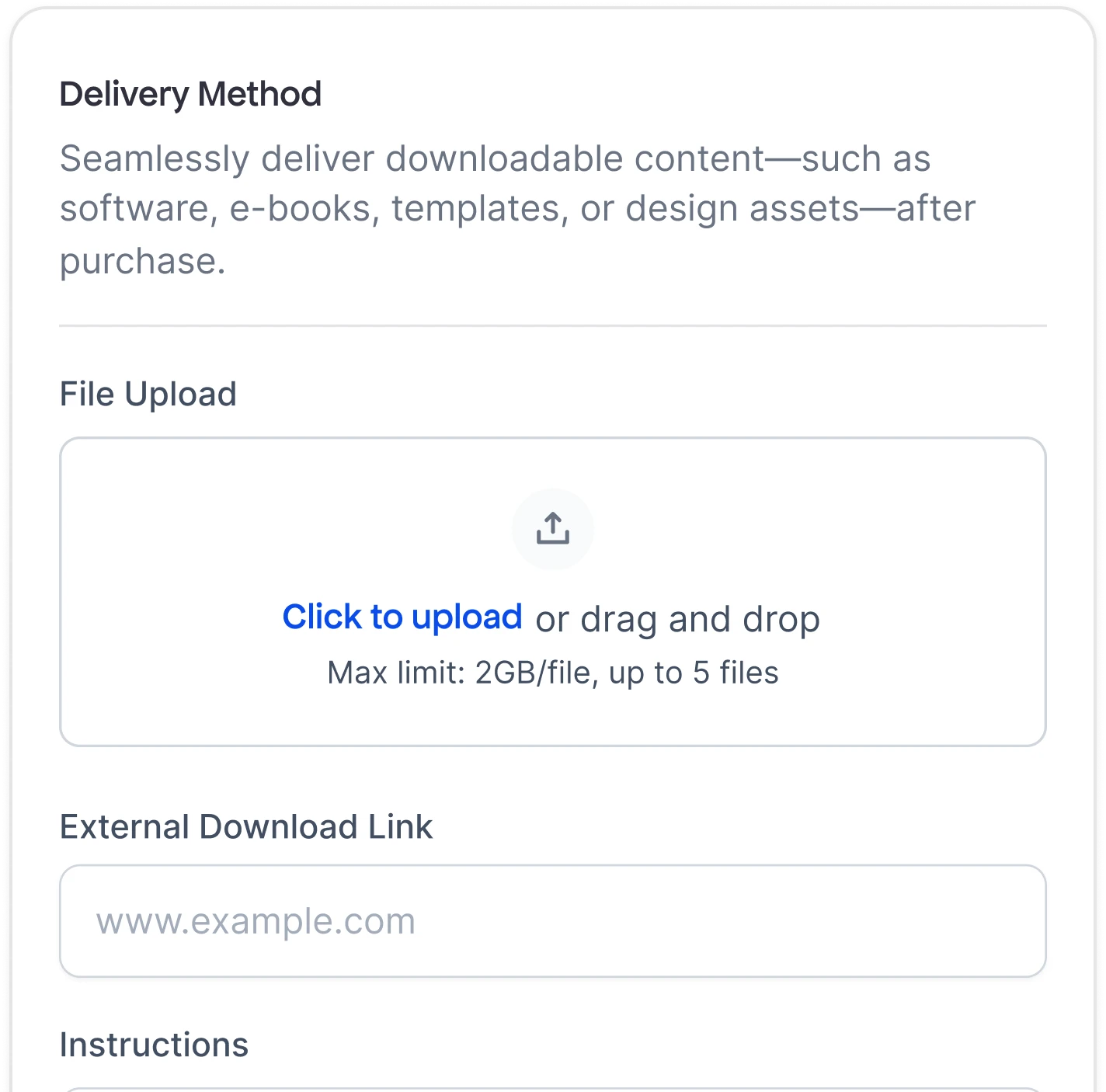 Digital Product Delivery