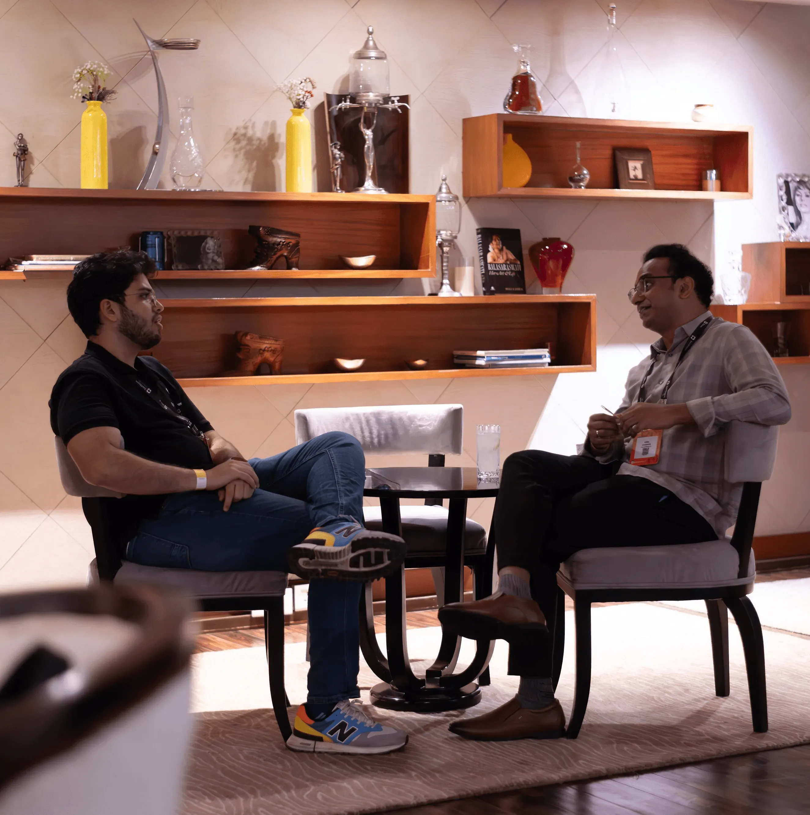 ayush agarwal in conversation at saasboommi