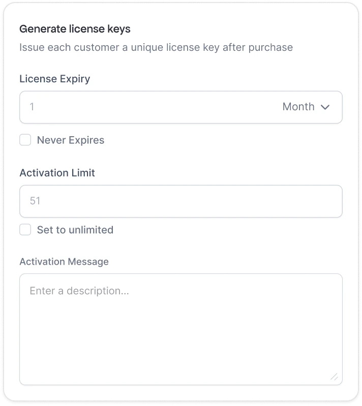 Secure, Track, and Automate License Key Management