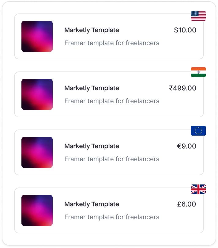 Price Fairly, Convert Globally