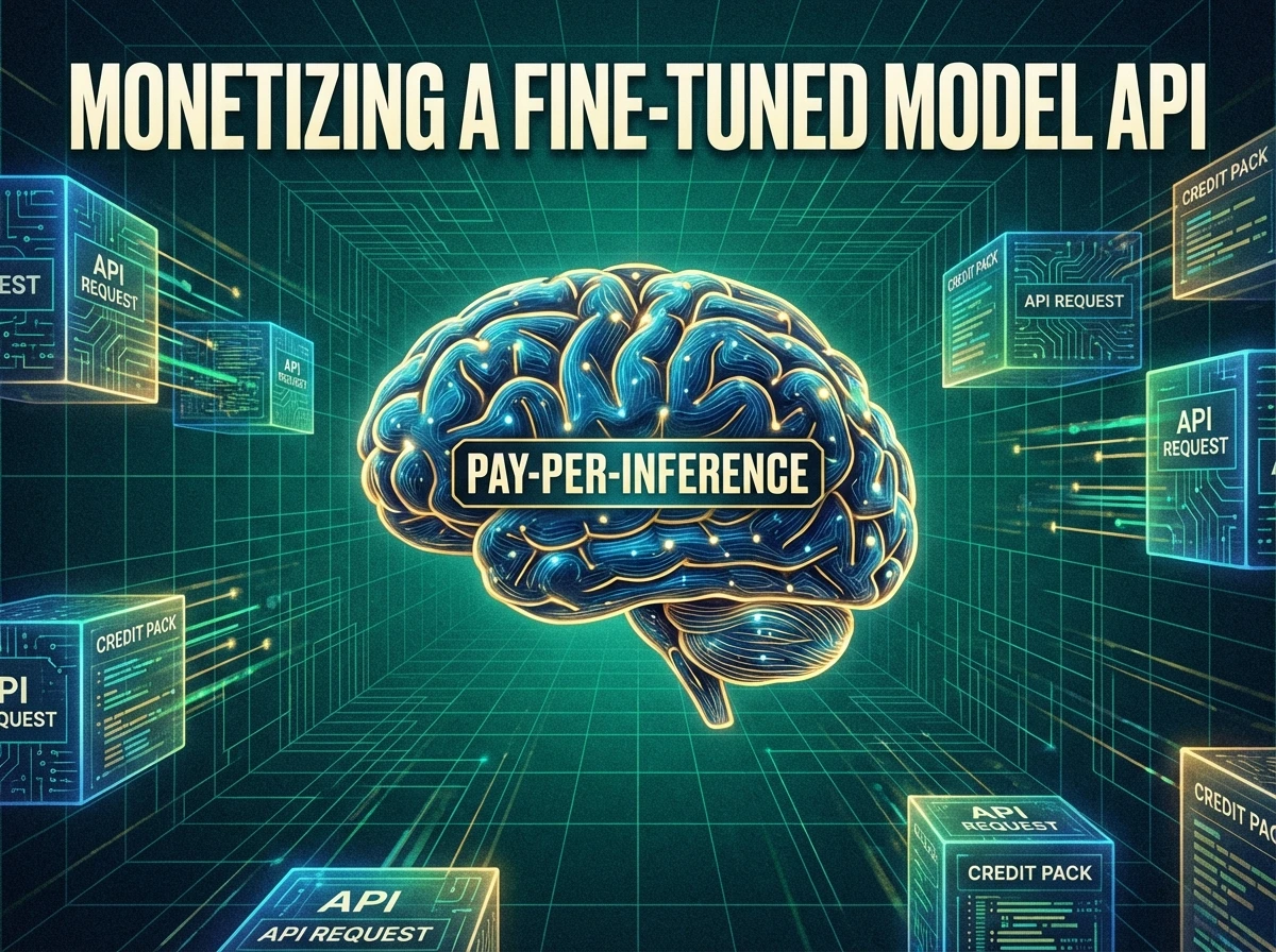 How to Monetize a Fine-Tuned Model API