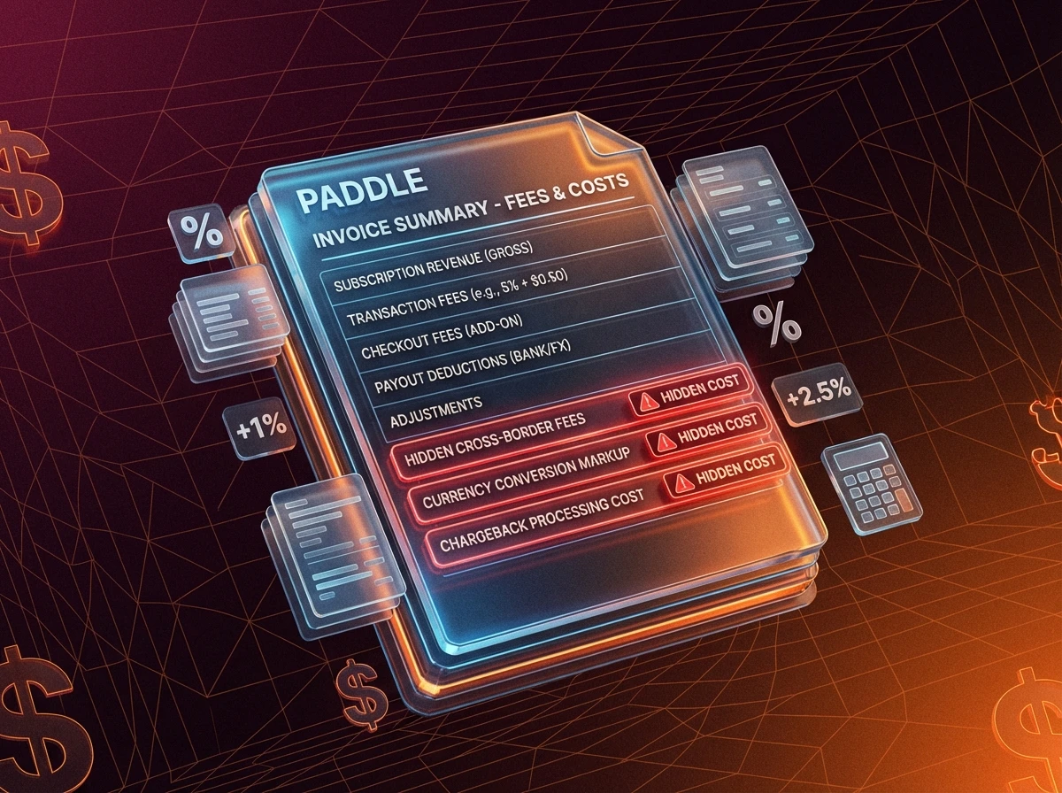 Paddle Fees Explained: The True Cost of Paddle in 2026