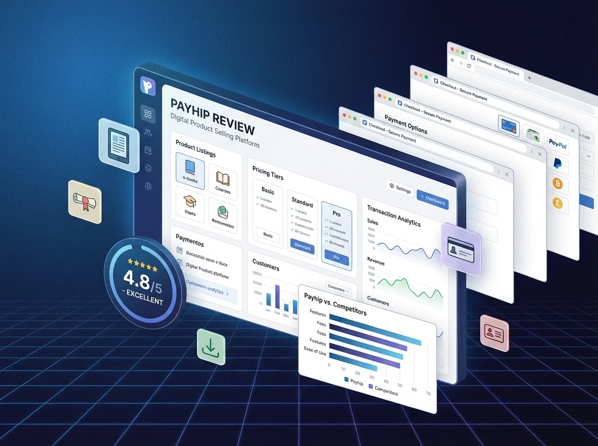 Payhip Review [2026]: Pricing, Features & Better Alternative