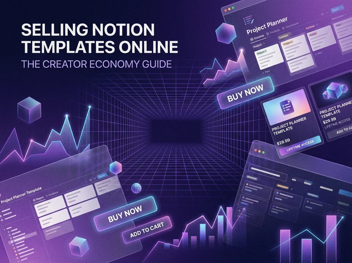 How to Sell Notion Templates Online