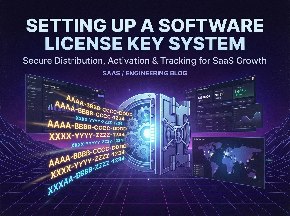 How to Set Up a Software License Key System