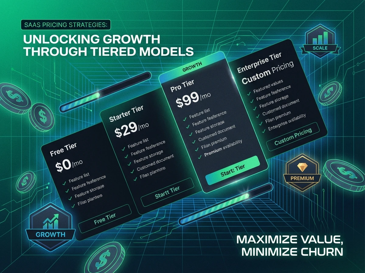 Tiered Pricing Model: How to Design SaaS Pricing Tiers That Convert