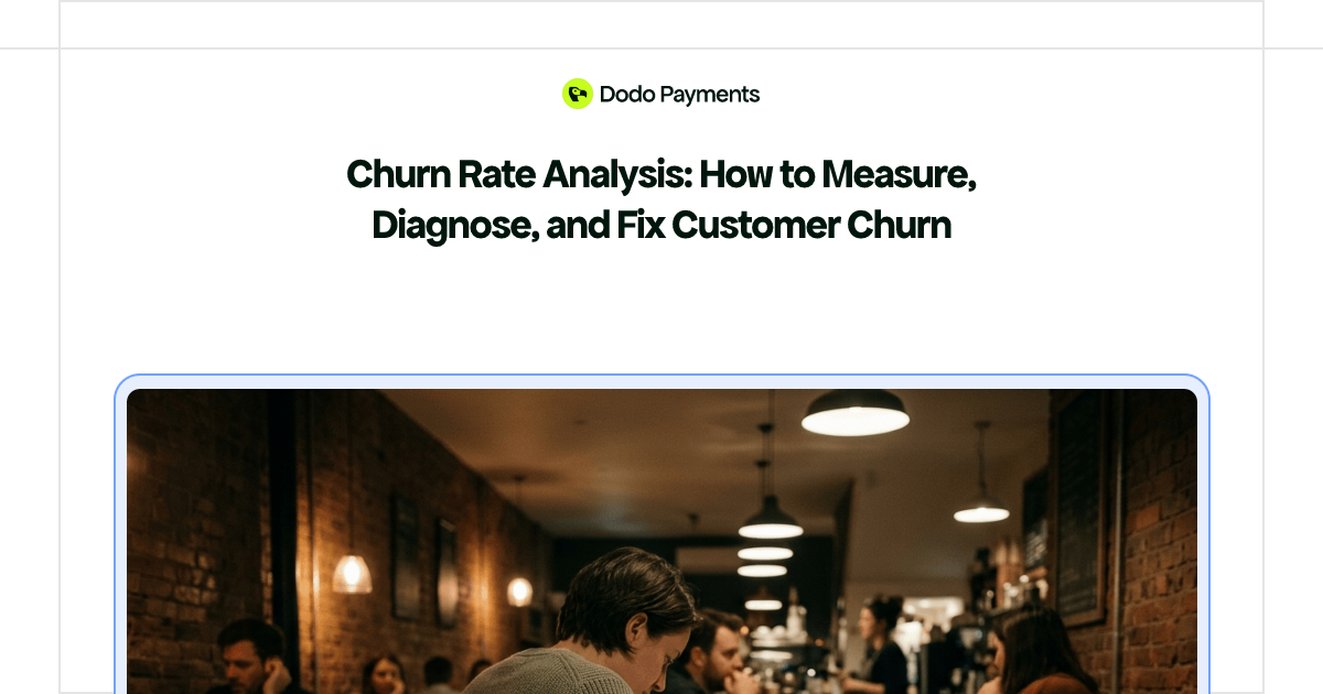 Churn Rate Analysis: How to Measure, Diagnose, and Fix Customer Churn ...