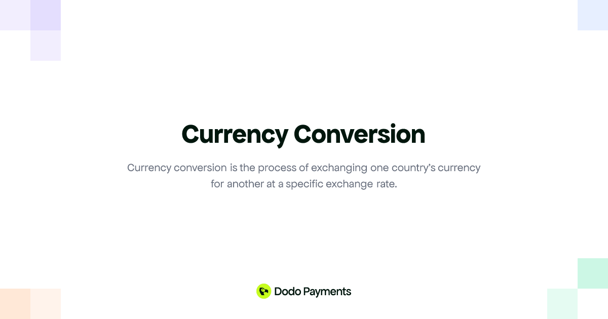 Currency Conversion | Dodo Payments